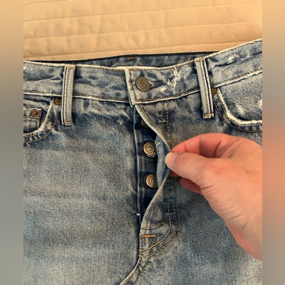 GRLFRND Blue Denim Tina Jean Skirt - Picture 10 of 10